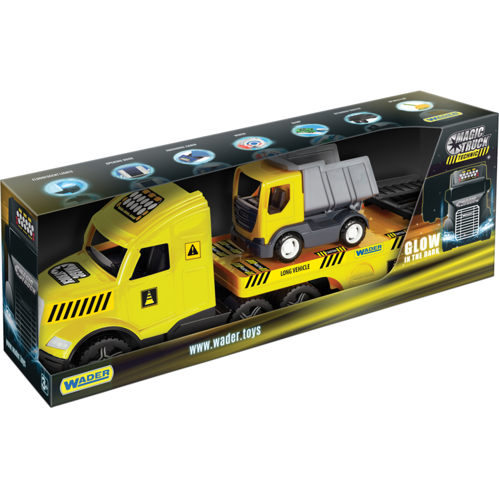 Спецтехніка Wader Magic Truck Technic з вантажівкою (36420) - зображення 2