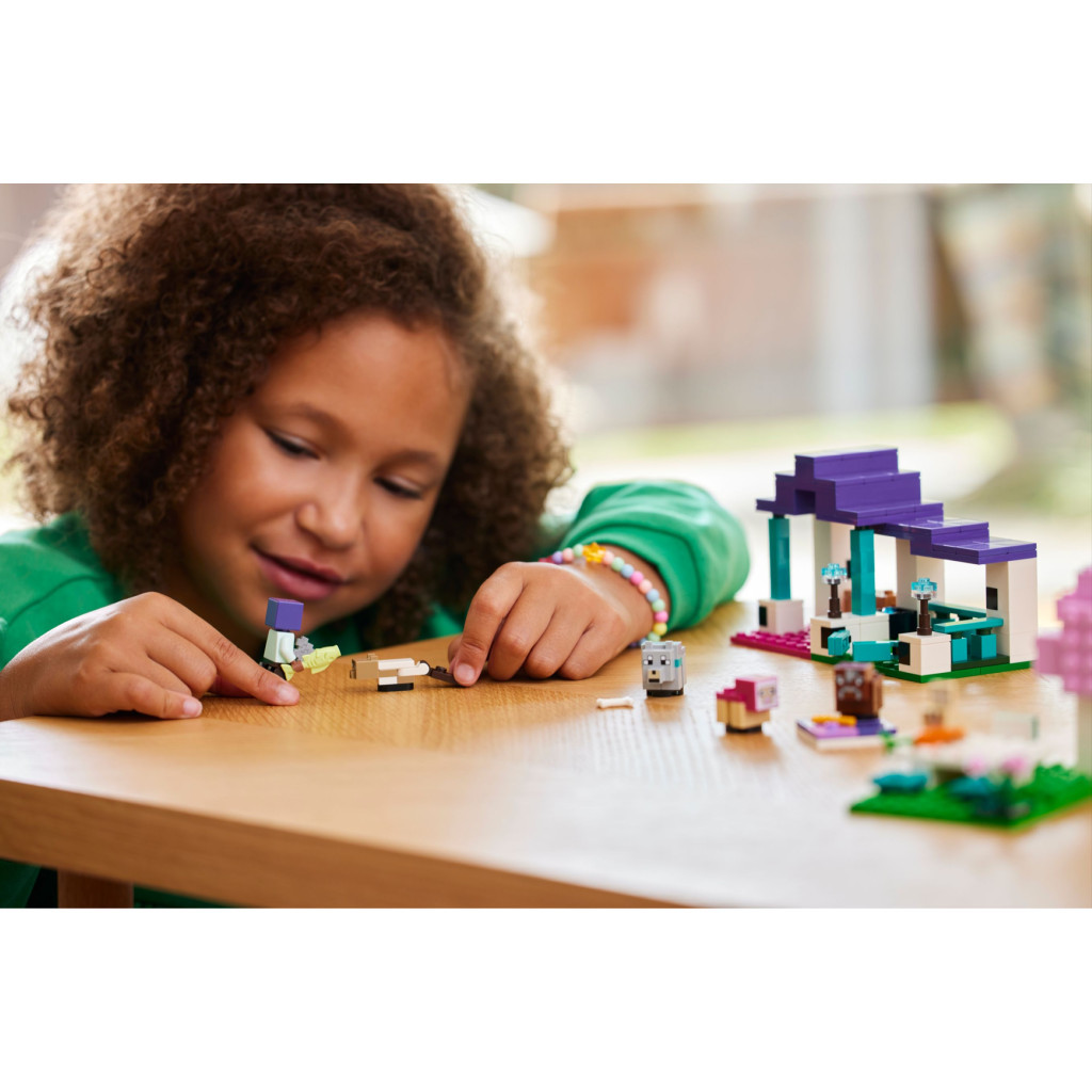 Конструктор LEGO Minecraft Притулок для тварин (21253) - зображення 10