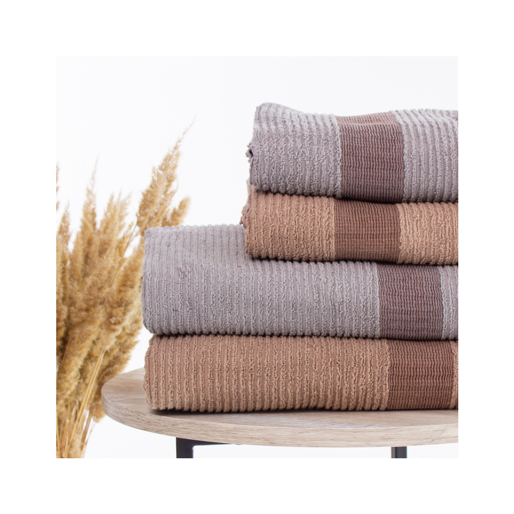 Рушник MirSon Набір лазневих №112 Elite Luxury Night 4 шт (2200005613368) - зображення 2