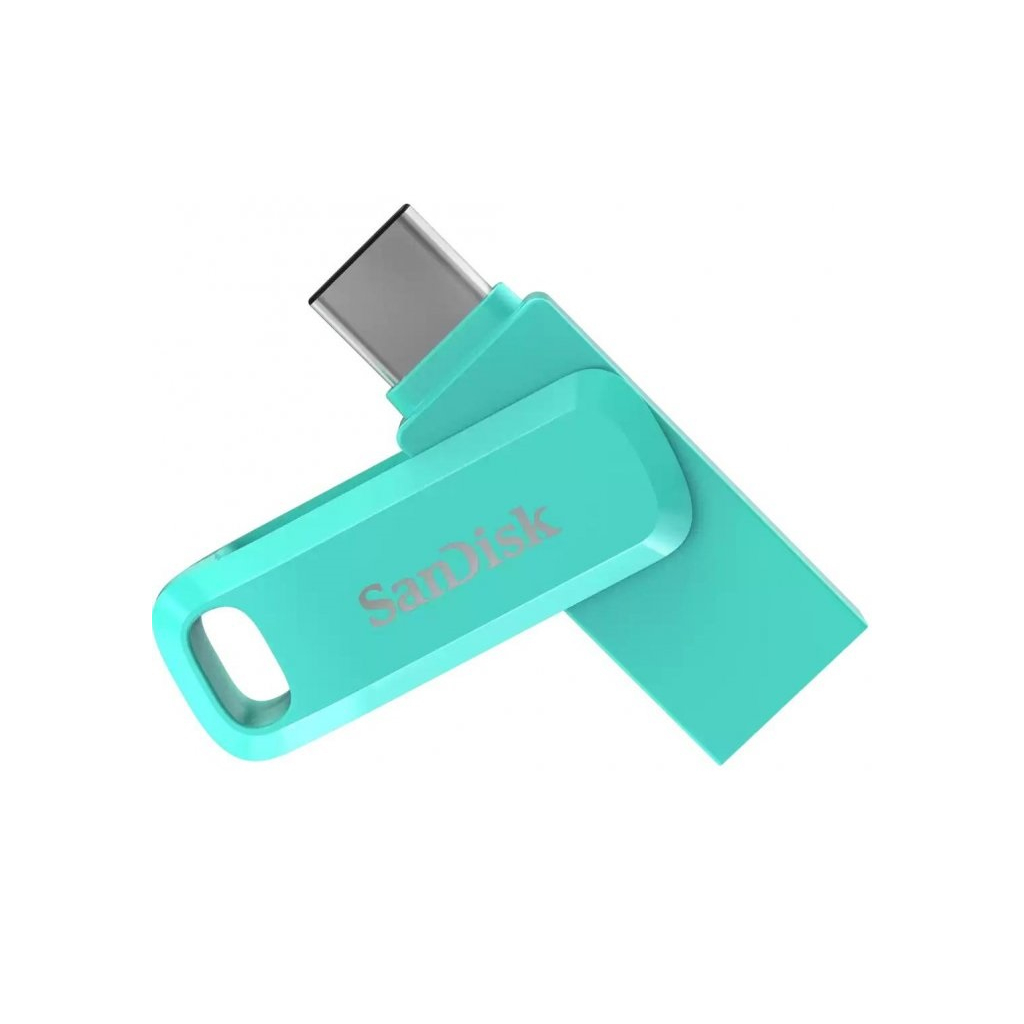 USB флеш накопичувач SanDisk 64GB Ultra Dual Drive Go USB 3.0/Type C Green (SDDDC3-064G-G46G) - зображення 4