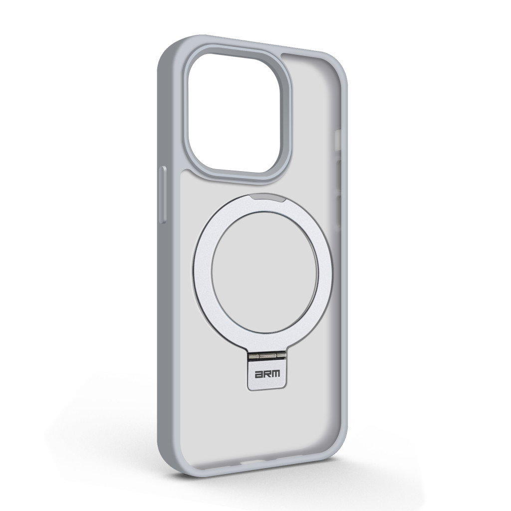 Чохол до мобільного телефона Armorstandart Unit Stand Apple iPhone 13 Pro Grey (ARM74900) - зображення 1