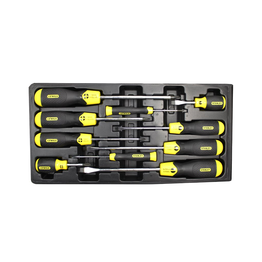 Набір викруток Stanley CUSHION GRIP отвёрток 10 шт (2-65-005) (2-65-005) - зображення 2