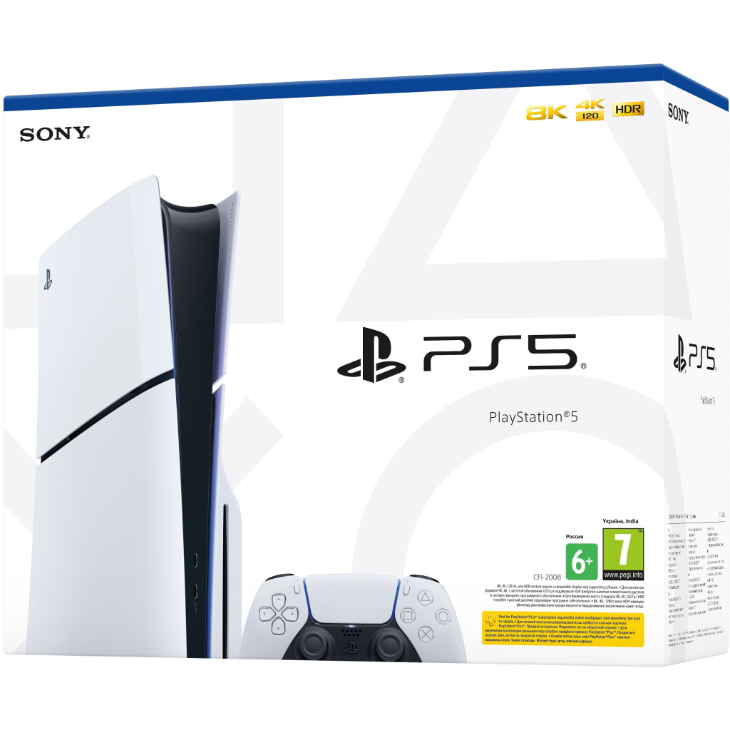 Ігрова консоль Sony Playstation 5 Blu-Ray SLIM Edition 1TB (1000040591 / 1000040594) - изображение 8