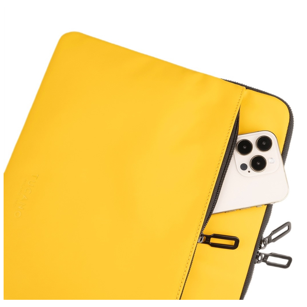 Чохол до ноутбука Tucano 16" Gommo MB Pro, yellow (BFGOM1516-Y) - зображення 4