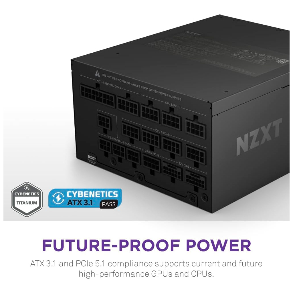 Блок живлення NZXT 1500W C Series (PA-5P1BB-EU) - зображення 8