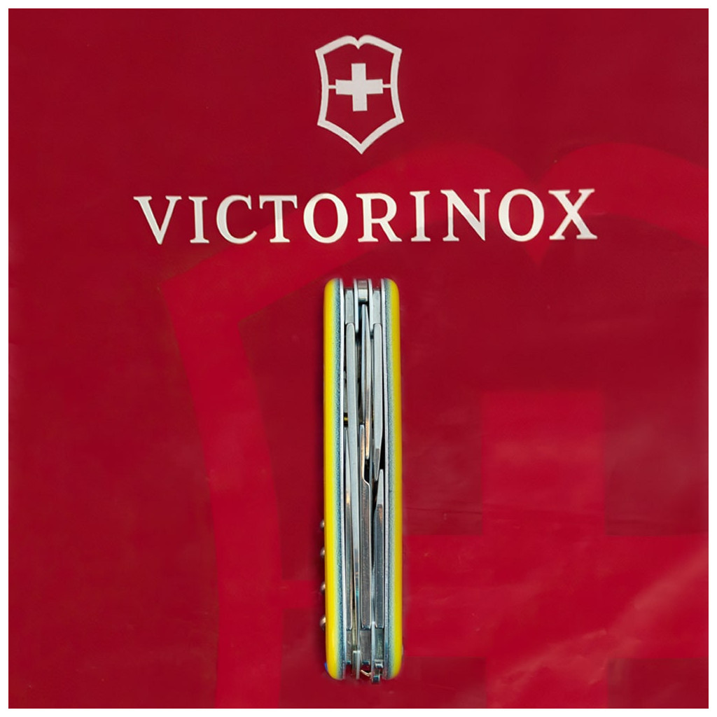 Ніж Victorinox Climber Ukraine Герб на прапорі (1.3703.3_T3040p) - зображення 7