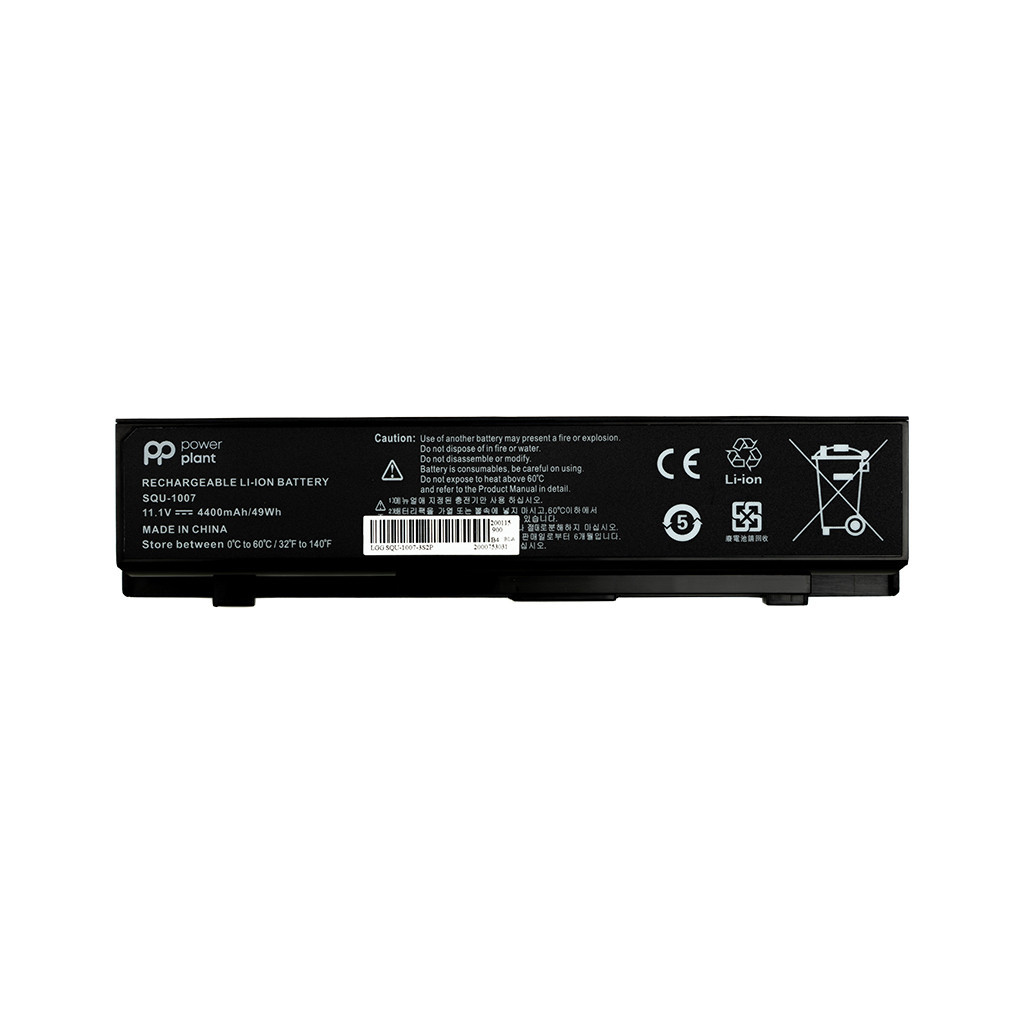 Акумулятор до ноутбука LG Aurora ONOTE S430 (SQU-1017) 11.1V 4400mAh PowerPlant (NB400058) - зображення 1