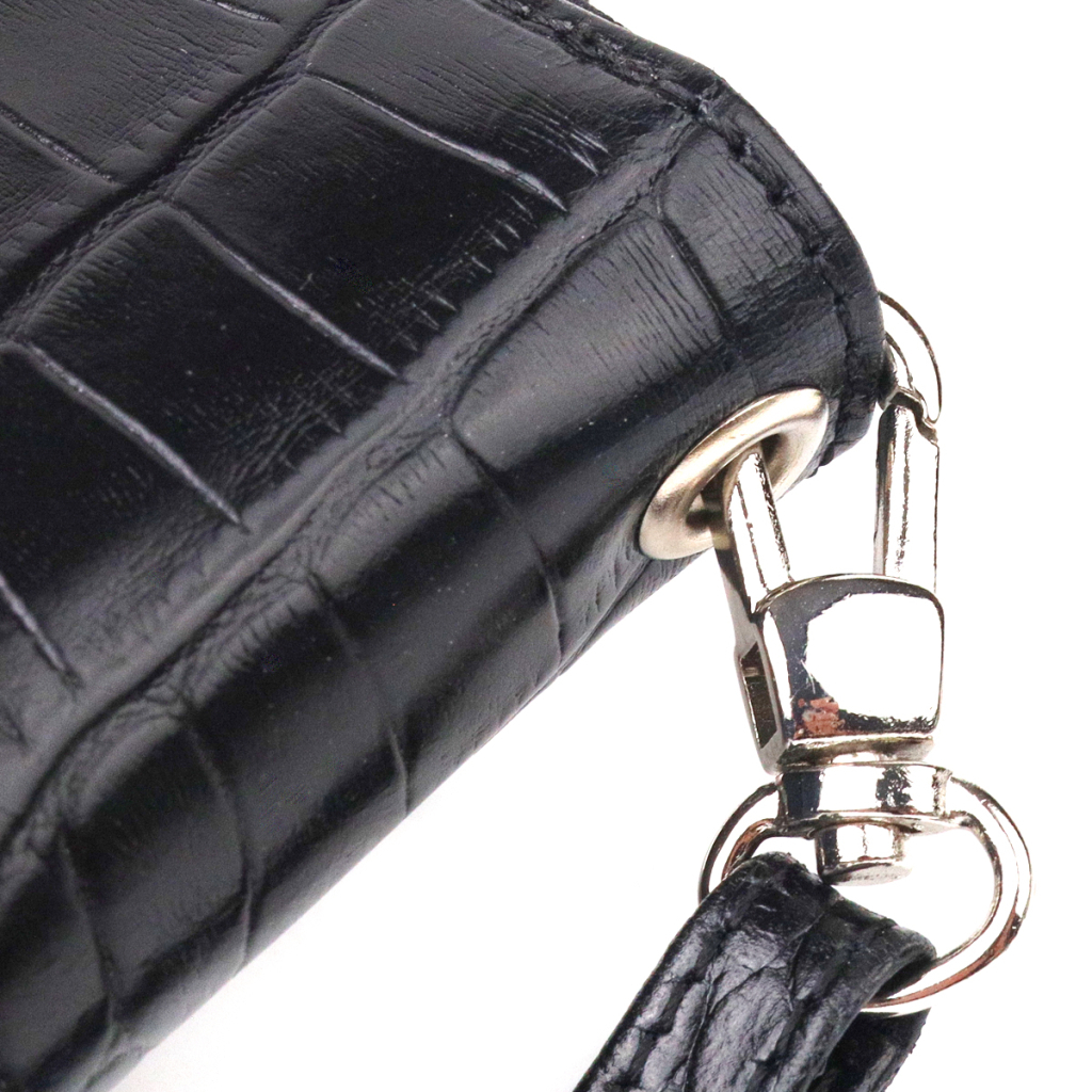 Гаманець Canpellini З натуральної шкіри Чорний (21623) - зображення 5