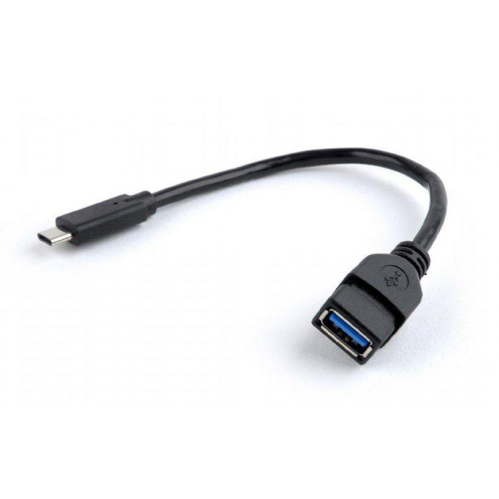 Перехідник OTG USB 3.0 AF to USB-C 0.2m Cablexpert (A-OTG-CMAF3-01) - зображення 1