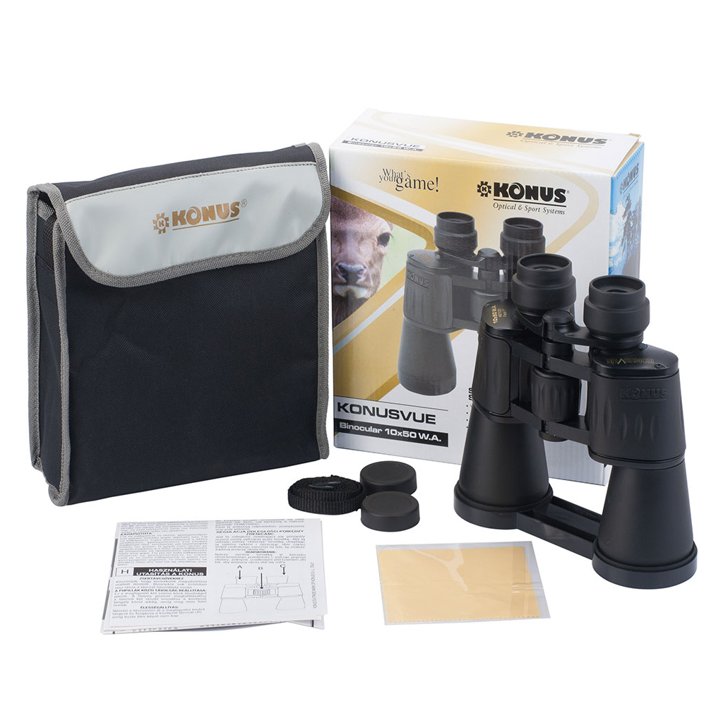 Бінокль Konus Konusvue 10x50 W.A. (2103) - зображення 5