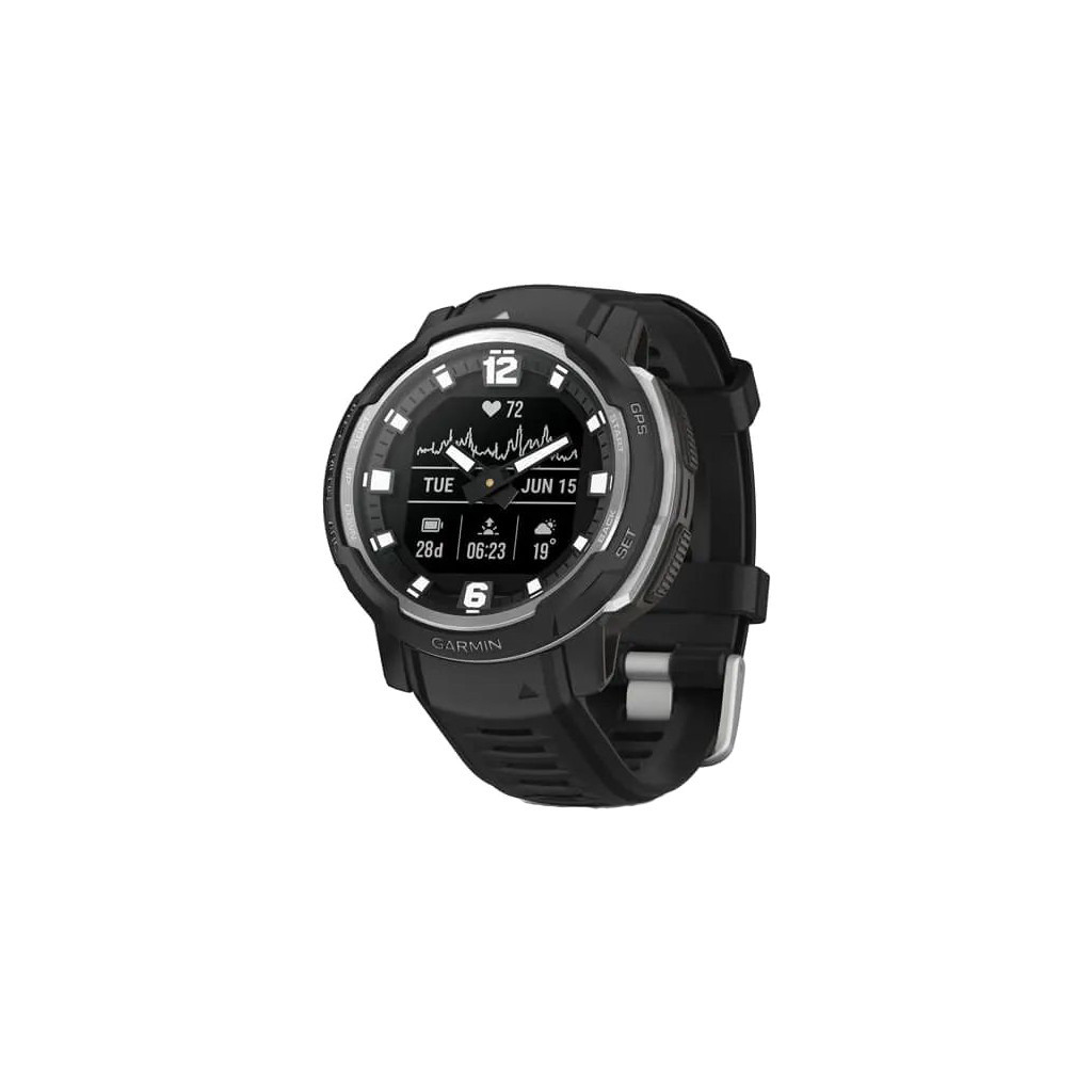Смарт-годинник Garmin Instinct Crossover, Black, GPS (010-02730-03) - зображення 1