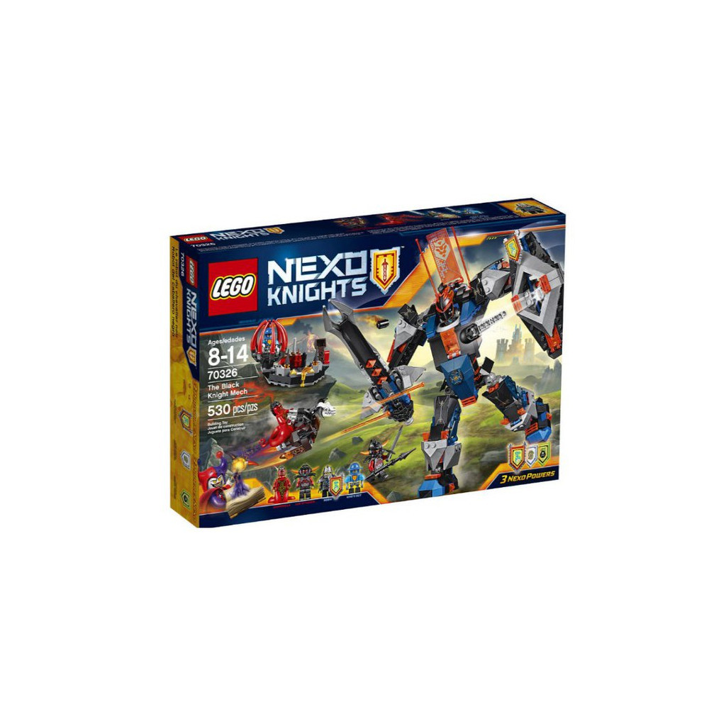 Конструктор LEGO Nexo Knights Робот Чорний Лицар (70326) - зображення 1