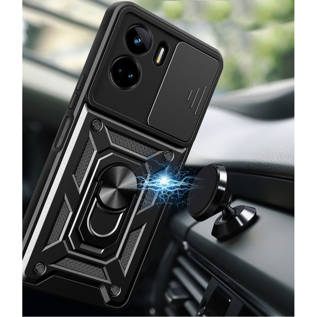 Чохол до мобільного телефона BeCover Military Honor 90 Lite Black (710999) - зображення 4