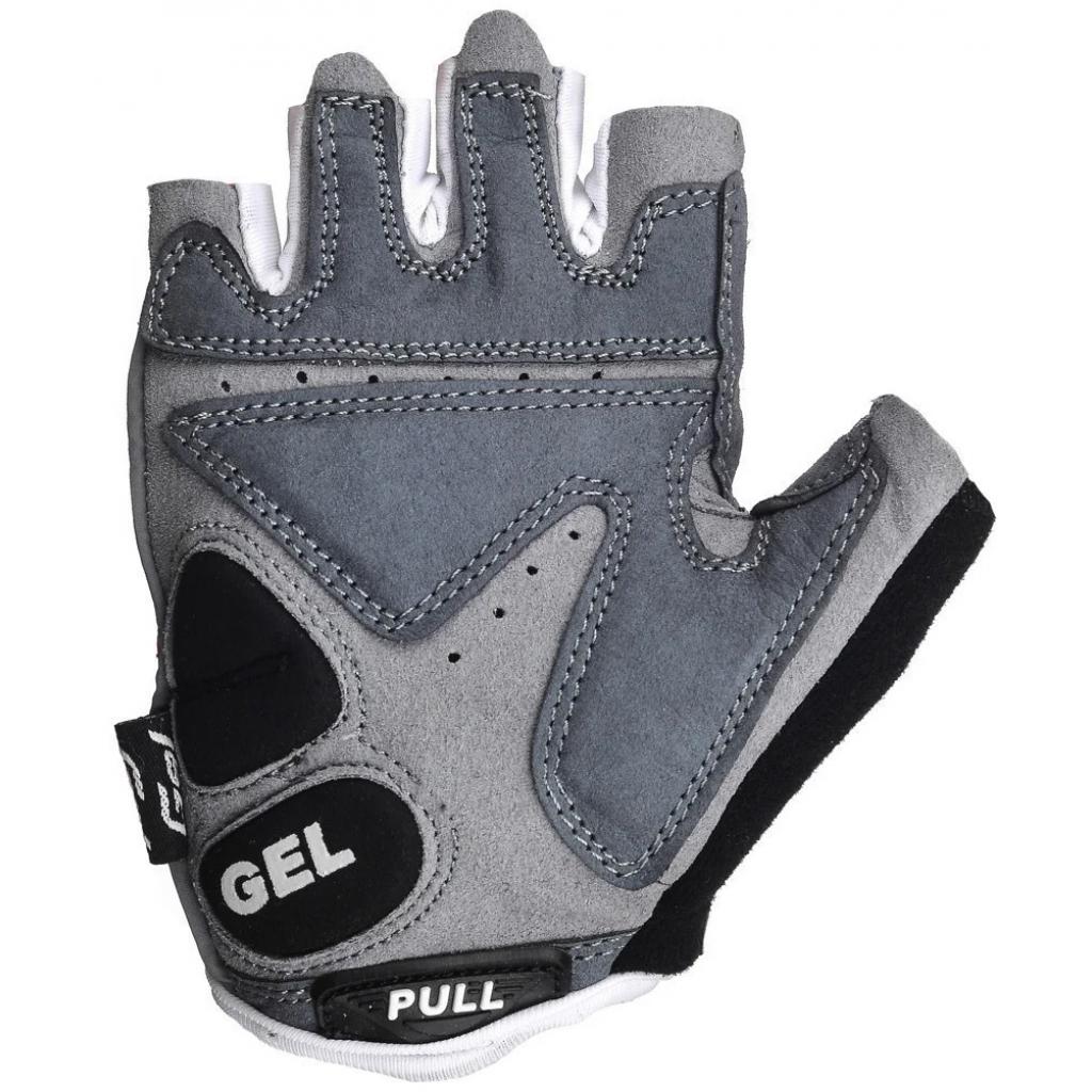 Велорукавиці PowerPlay 5034 White/Red S (5034A_S_Red) - зображення 3