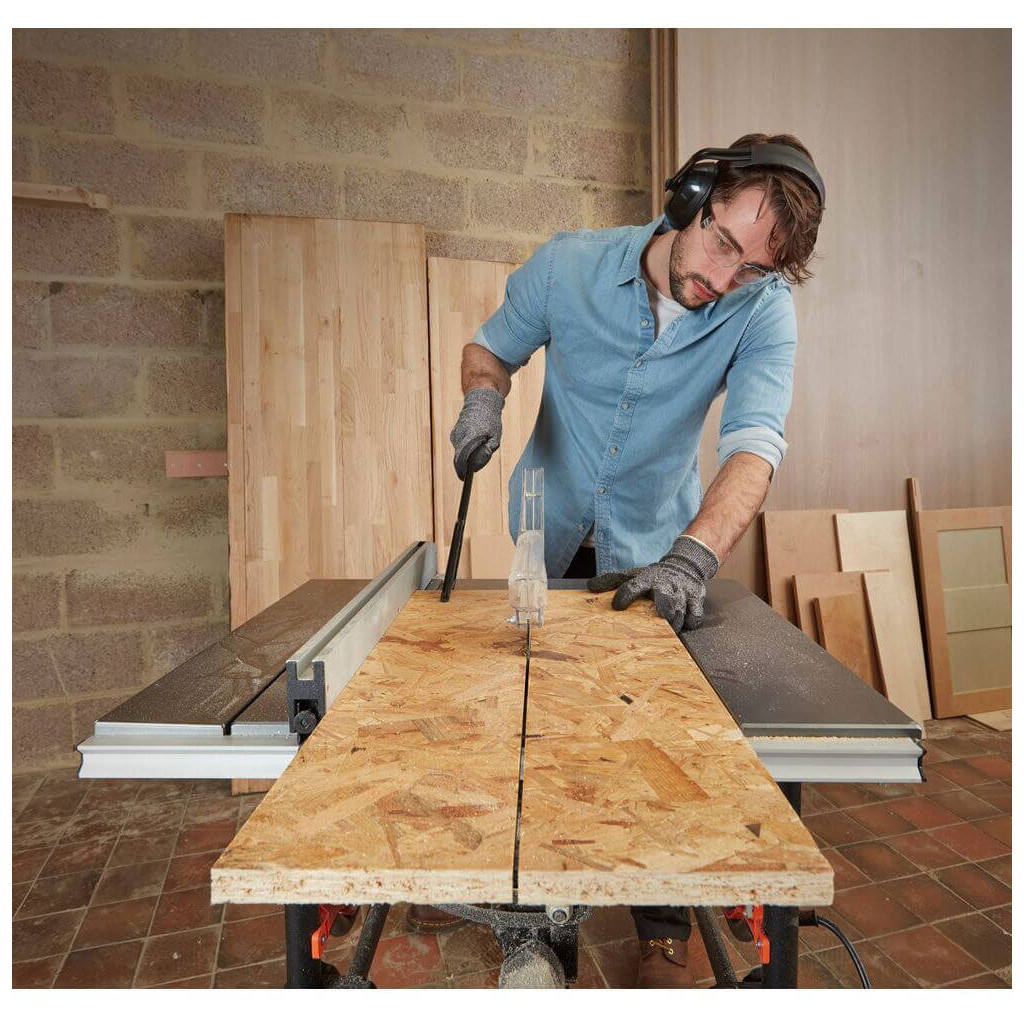 Циркулярна пила Black&Decker пильний, 1800 Вт, диск 254*30 мм, 4.800 об/мин,27,5 кг (BES720) - зображення 3