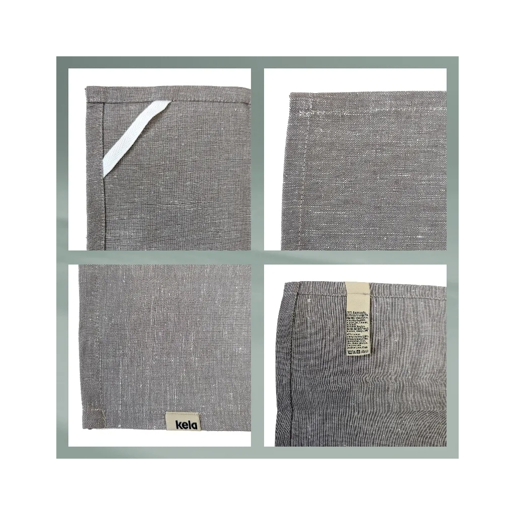 Рушник Kela кухонний Puro, 70x50 см, сірий (12805) (00000024804) - зображення 3