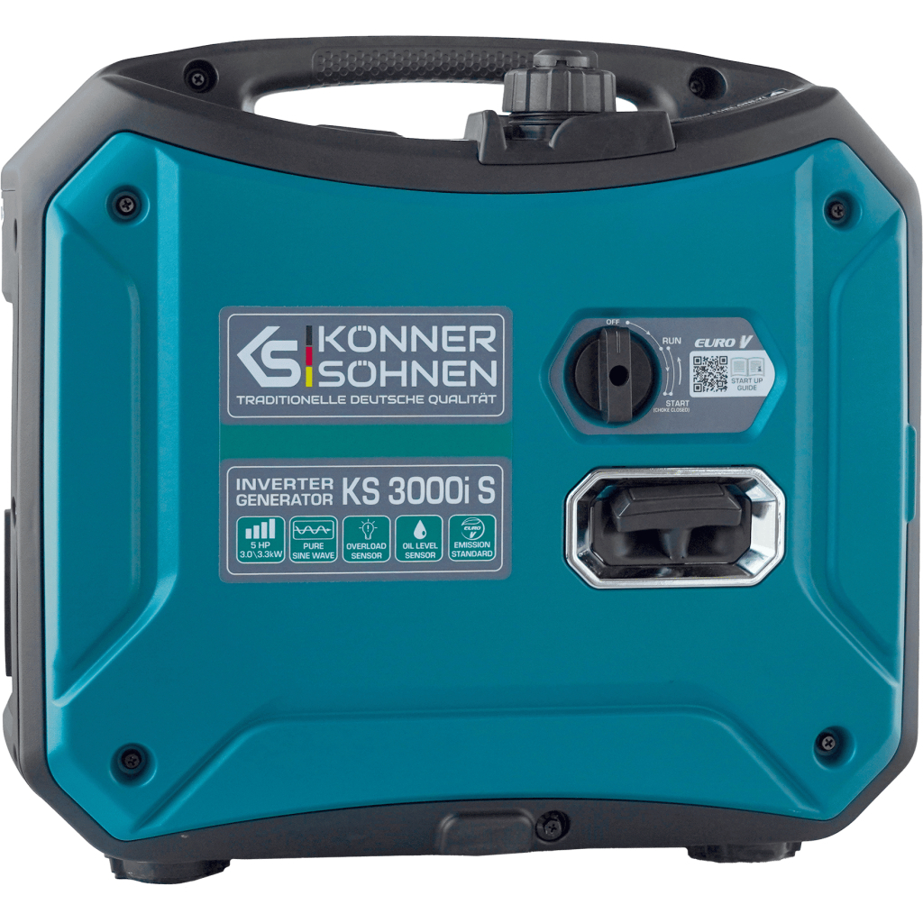 Генератор Konner&Sohnen інверторний KS3000IS, 230V, 3.3kW, ручни (KS3000IS) - зображення 2