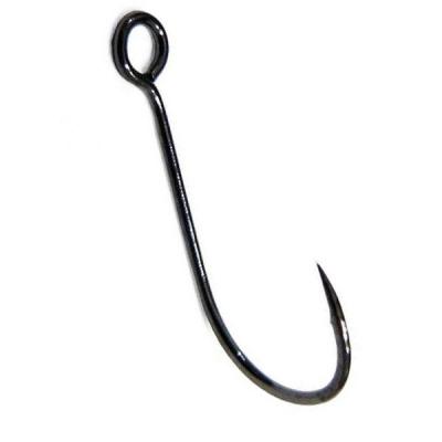 Гачок Lineaeffe KAPTURA Oshaughnessy Ringed №9 bl.niсkel 10шт. (7953909) - зображення 1