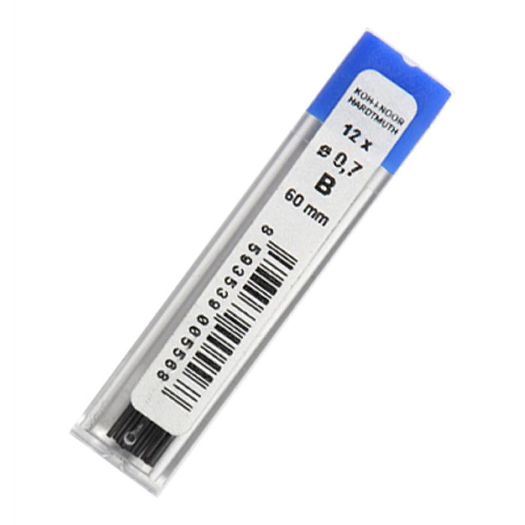 Грифель для механічного олівця Koh-i-Noor 4162.B 0.7 мм, 12шт (416200B007PK) - зображення 1