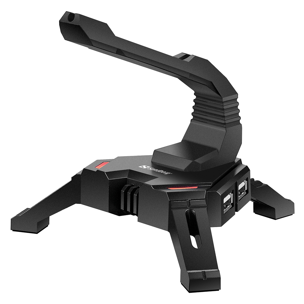 Концентратор Sandberg 2in1 USB Hub Bungee 4 port USB 2.0 AF (133-92) - зображення 1