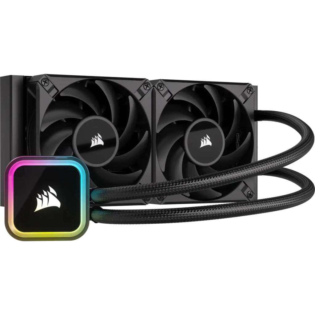 Система рідинного охолодження Corsair iCUE H100i Elite RGB Liquid (CW-9060058-WW) - зображення 1
