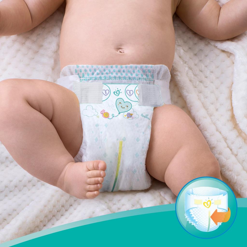 Підгузки Pampers New Baby Mini Розмір 2 (4-8 кг), 43 шт. (8001090910127) - зображення 9