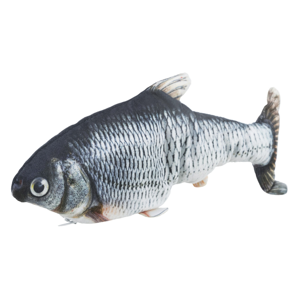 Іграшка для котів Trixie Риба що рухається Тканина Котяча м'ята 30 см (4047974457955) - изображение 6