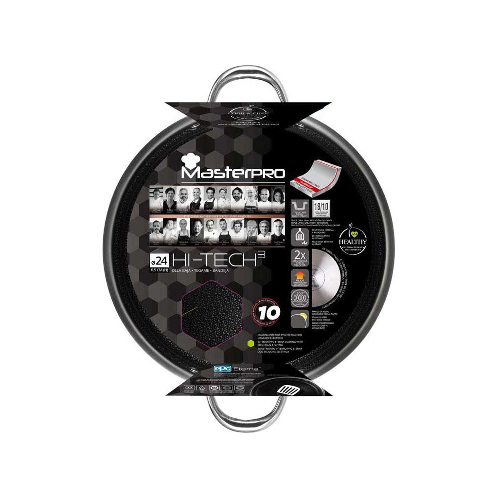 Сотейник MasterPro Hi-tech 3, 24 см (BGMP-1635) - изображение 10