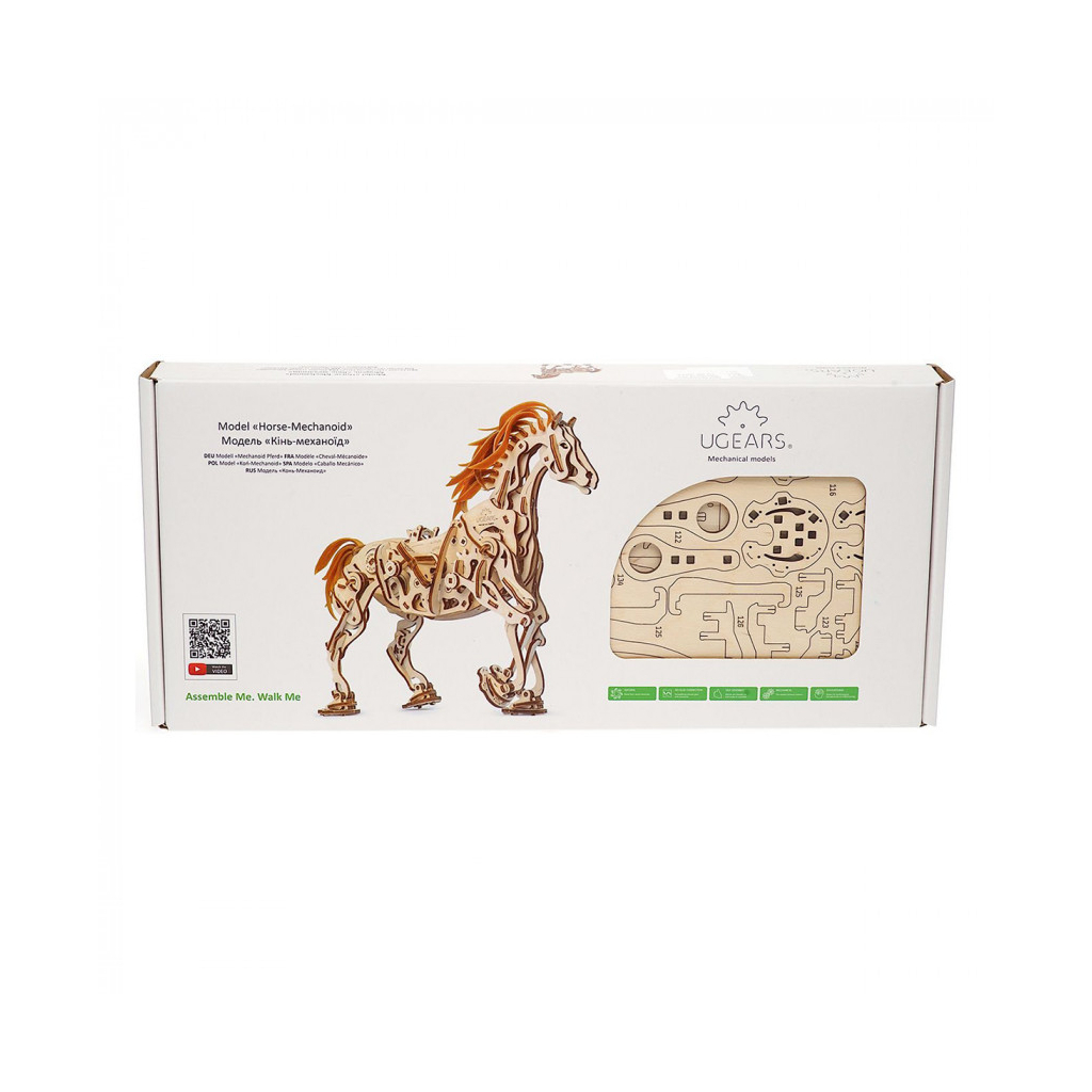 Конструктор Ugears Кінь-Механоїд (6333809) - зображення 4