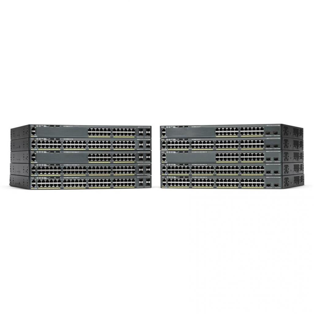 Комутатор мережевий Cisco WS-C2960X-24TS-L - зображення 2