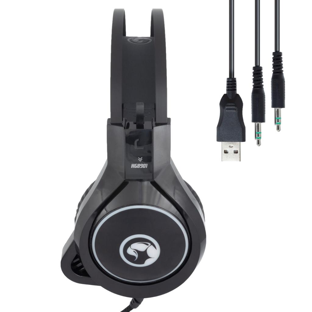 Навушники Marvo HG8901 Multi-LED Black (HG8901) - зображення 7