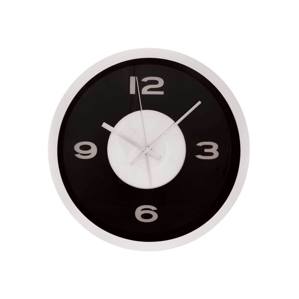 Настінний годинник Economix Promo Art металевий, чорний (E51809-01) - зображення 1