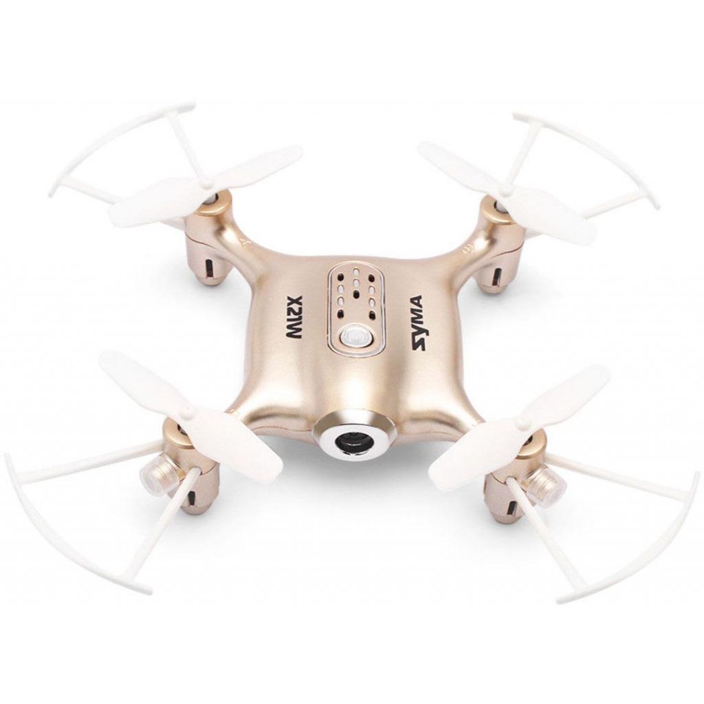 Радіокерована іграшка Syma Квадрокоптер з 2,4 Ггц керуванням та FPV-камерою 13,5 (X21W_Gold) - зображення 2