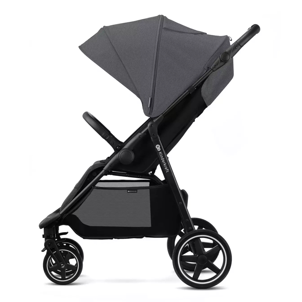 Коляска Kinderkraft Route Platinum Grey (KSROUT00GRY0000) (5902533919864) - зображення 3