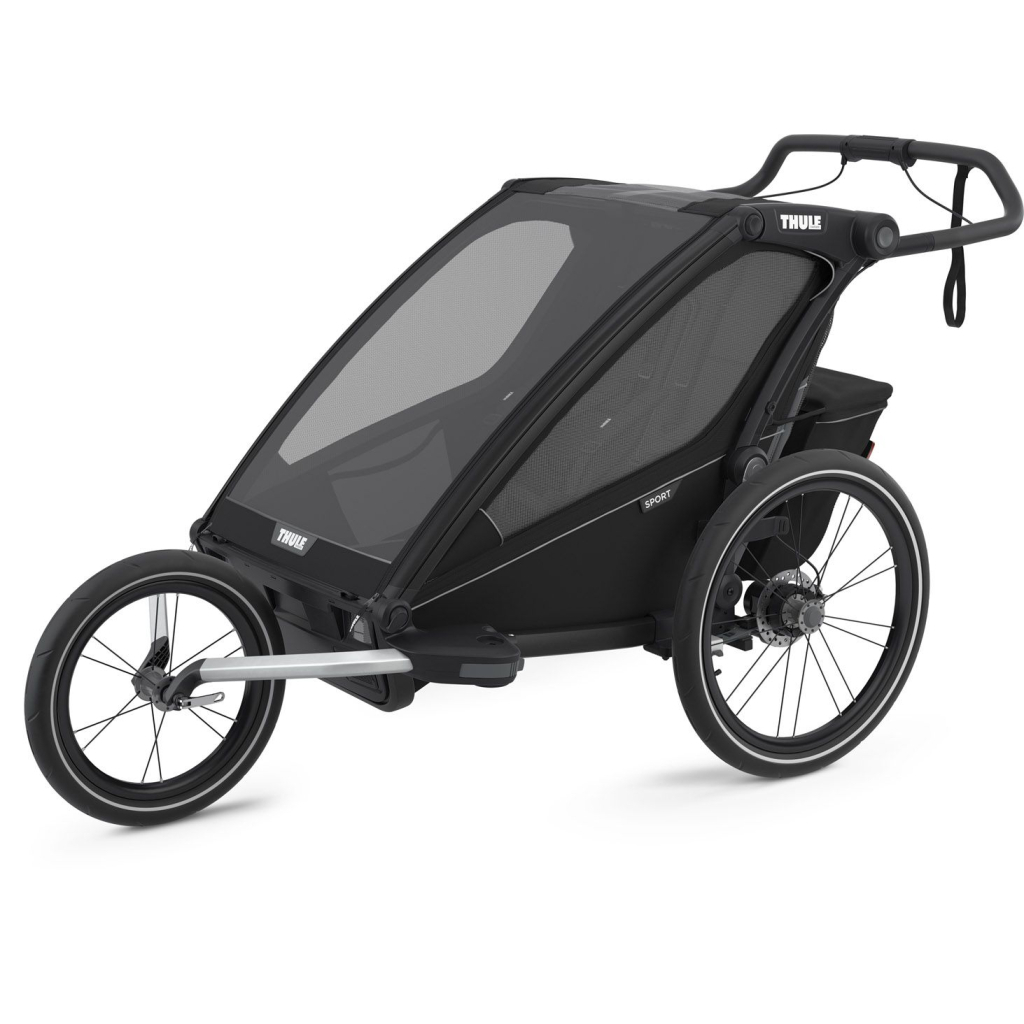Коляска Thule Chariot Sport Double (Midnight Black) (TH 10201023) - зображення 7