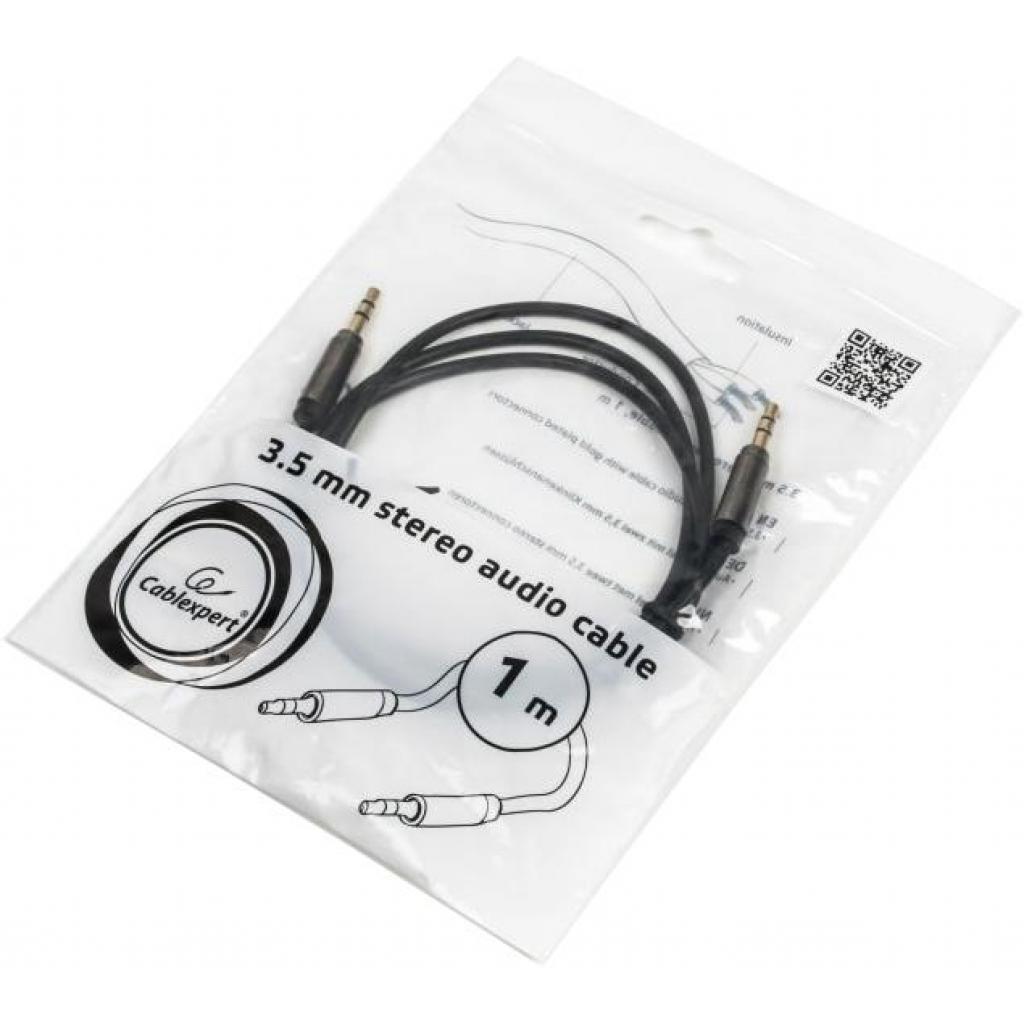 Кабель мультимедійний 3.5mm M to 3.5mm M 1.0m Cablexpert (CCAP-444-1M) - изображение 4