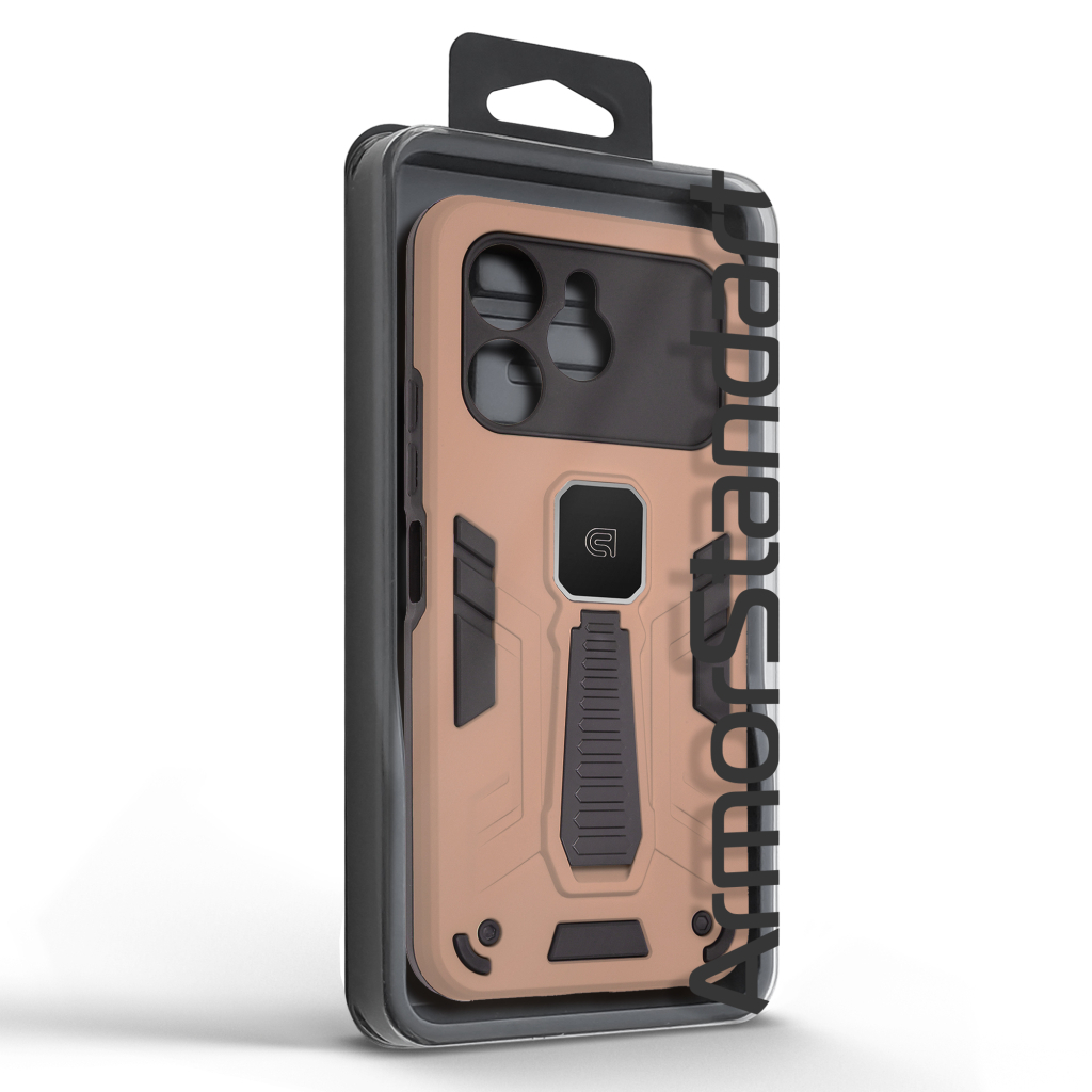Чохол до мобільного телефона Armorstandart Proover Tecno Spark 40 4G Brown (ARM87280) - зображення 3
