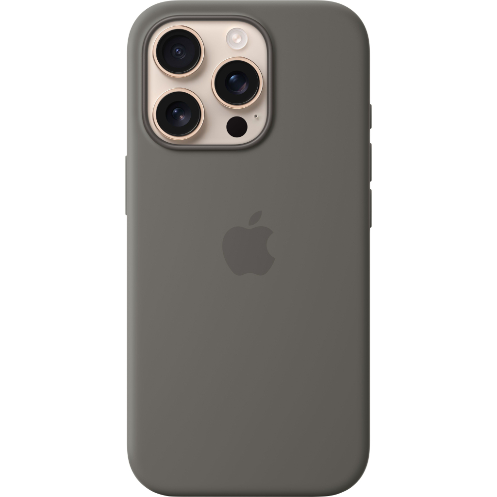 Чохол до мобільного телефона Apple iPhone16 Pro Silicone Case with MagSafe - Stone Gray (MYYL3ZM/A) - зображення 1