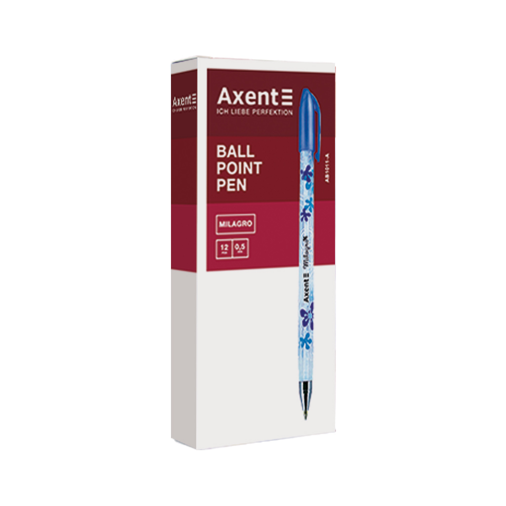 Ручка кулькова Axent Milagro, blue (AB1011-02-А) - зображення 2