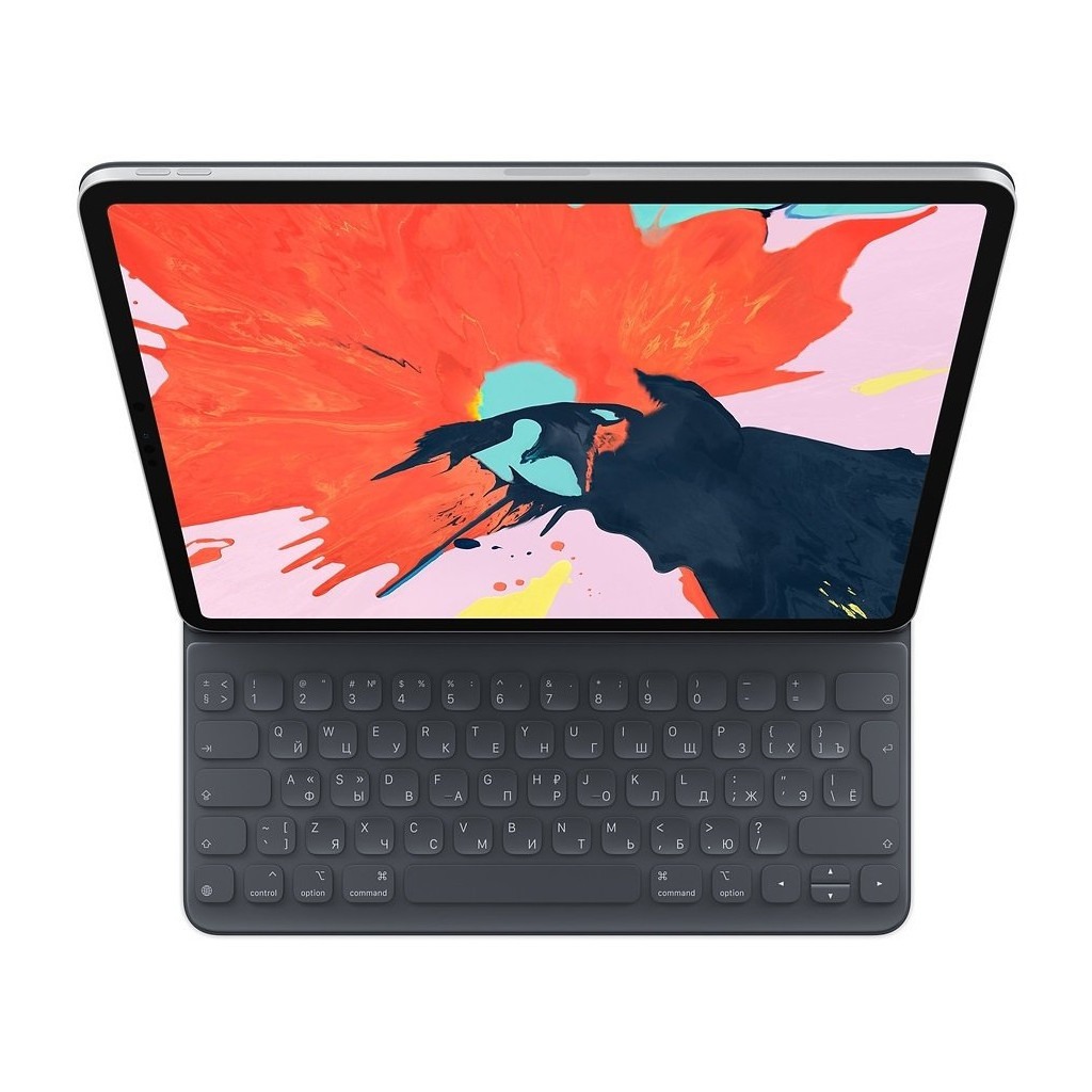 Чохол до планшета Apple Smart Keyboard Folio for 12.9-inch iPad Pro (3rd Generation) (MU8H2RS/A) - зображення 1