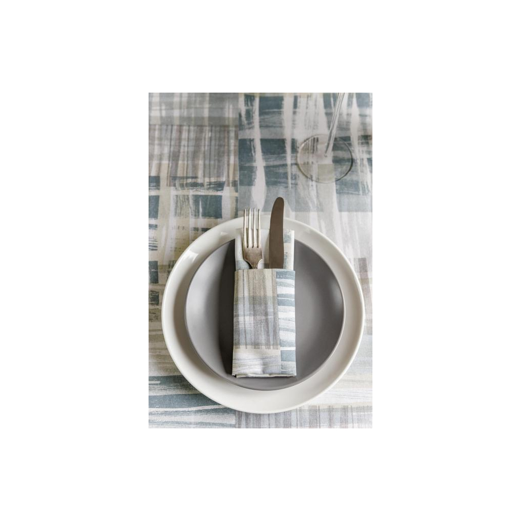 Скатертина Прованс Клітина 120х136 см (30896) - зображення 4