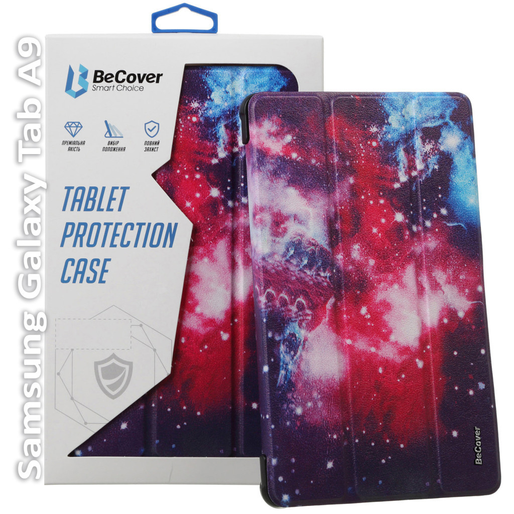 Чохол до планшета BeCover Smart Case Samsung Tab A9 SM-X115 8.7" Space (709917) - зображення 1