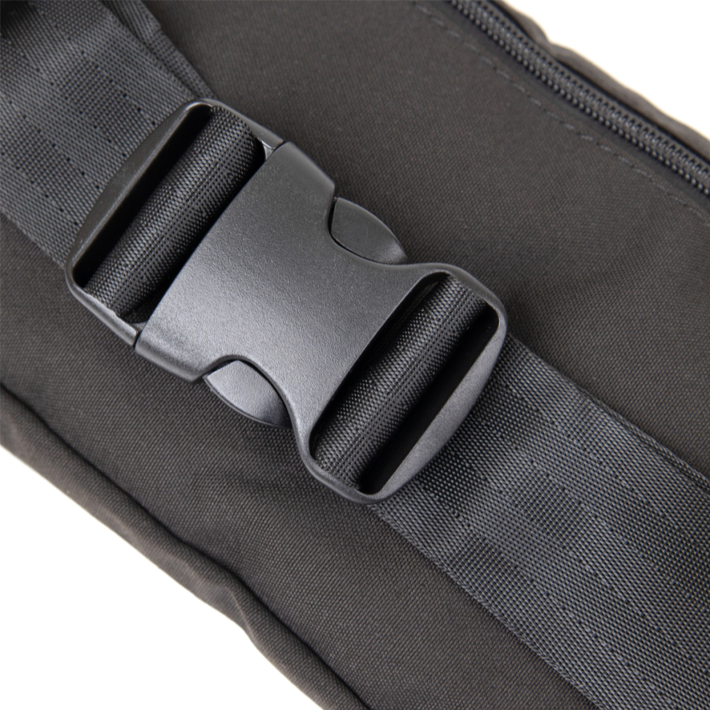 Сумка Vintage Бананка нейлон Чорна (20635) - зображення 5