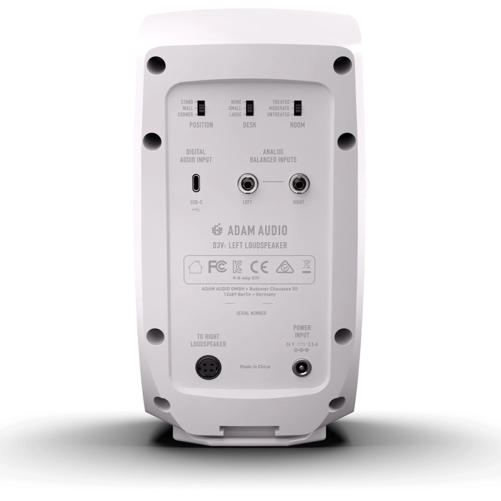 Студійний монітор ADAM Audio D3V White (236613) - зображення 3