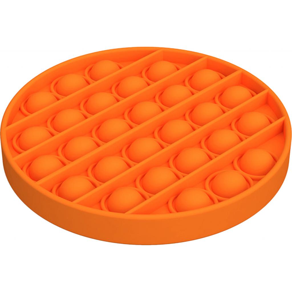 Антистрес Sibelly антистрес Pop It Mono Circle Orange (SB-PPIT-CRCL-OR) - зображення 2