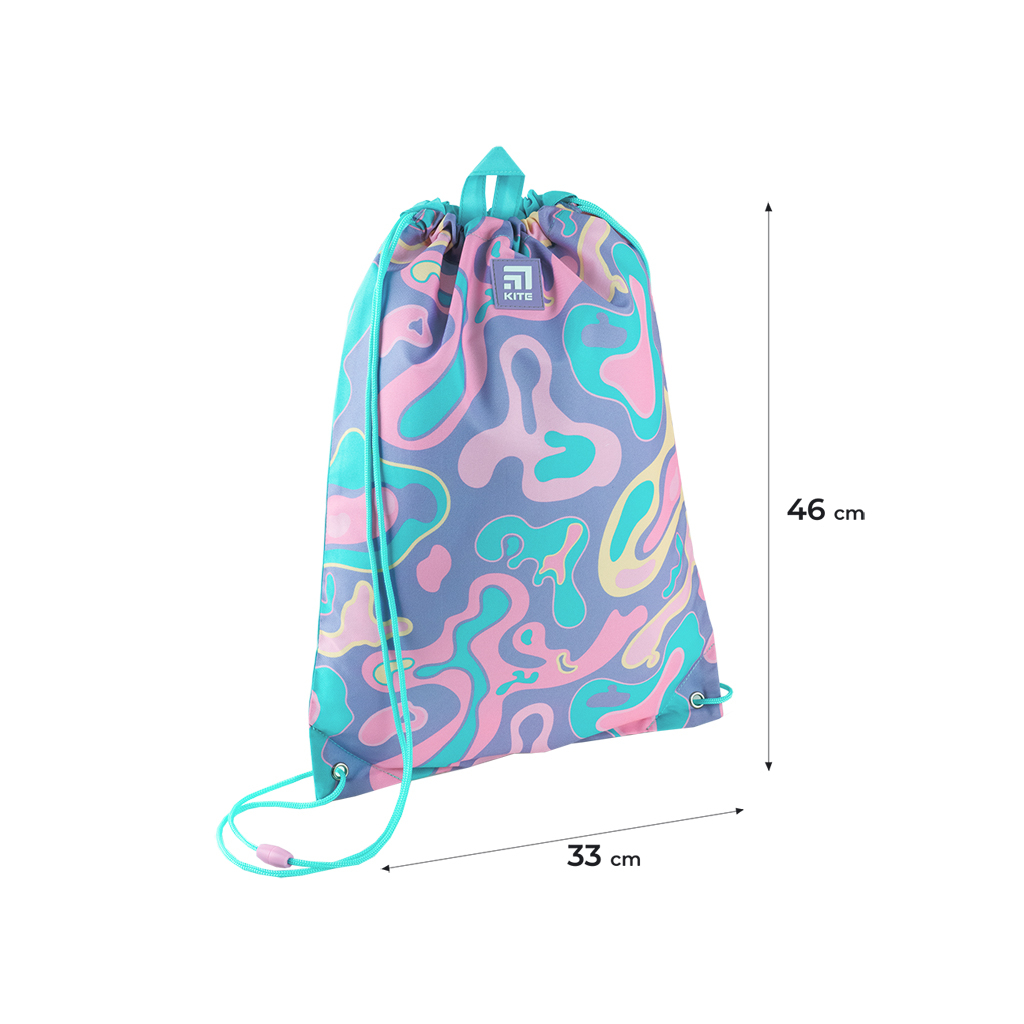 Сумка для взуття Kite Rainbow Catcorn Бірюзова (K24-600M-13) - зображення 2