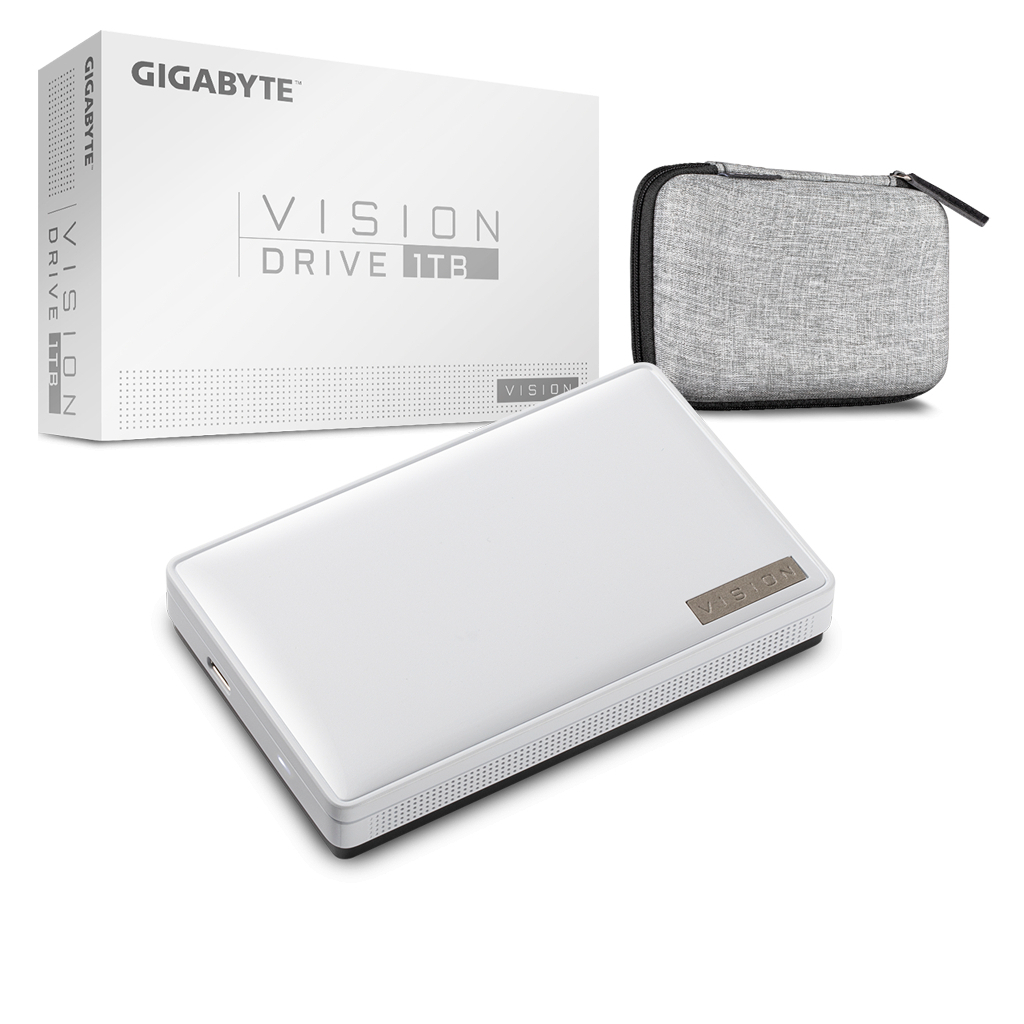 Накопичувач SSD USB-C 1TB VISION DRIVE GIGABYTE (GP-VSD1TB) - зображення 4