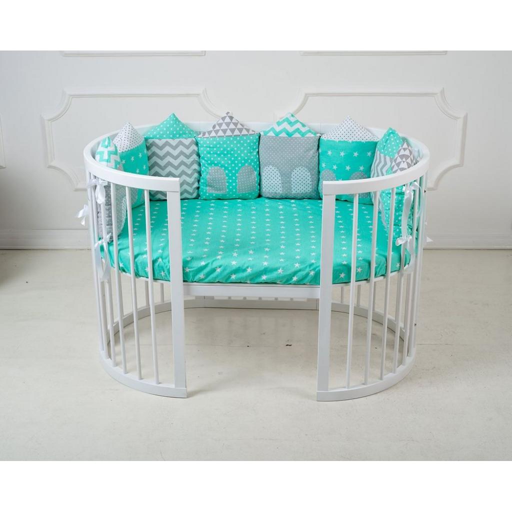 Ліжечко Ingvart SMART BED OVAL венге (1601401) - зображення 2