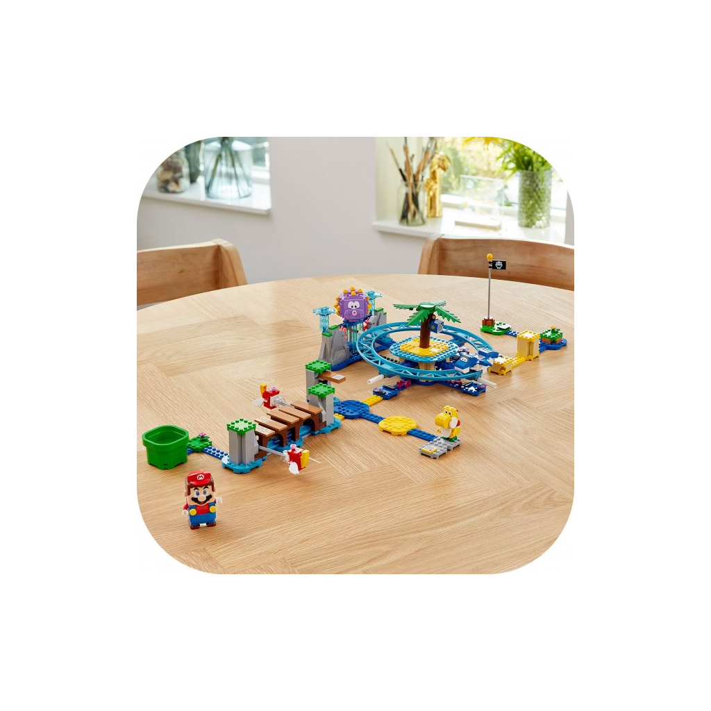 Конструктор LEGO Super Mario Поїздка по пляжу великого їжака (71400) - зображення 8