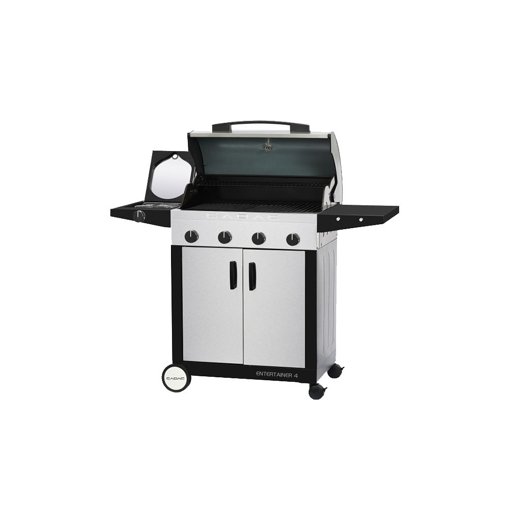 Гриль-барбекю Cadac газовий Entertainer 4 Supreme Неіржавка сталь (6001773114677) - зображення 4